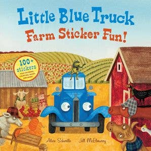 Little Blue Truck Farm Sticker Fun! - HarperCollins Books sold by Rosebud & Jo
