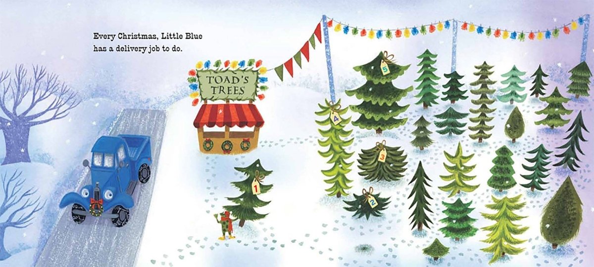Little Blue Truck's Christmas by Alice Schertle - HarperCollins Book sold by Rosebud & Jo