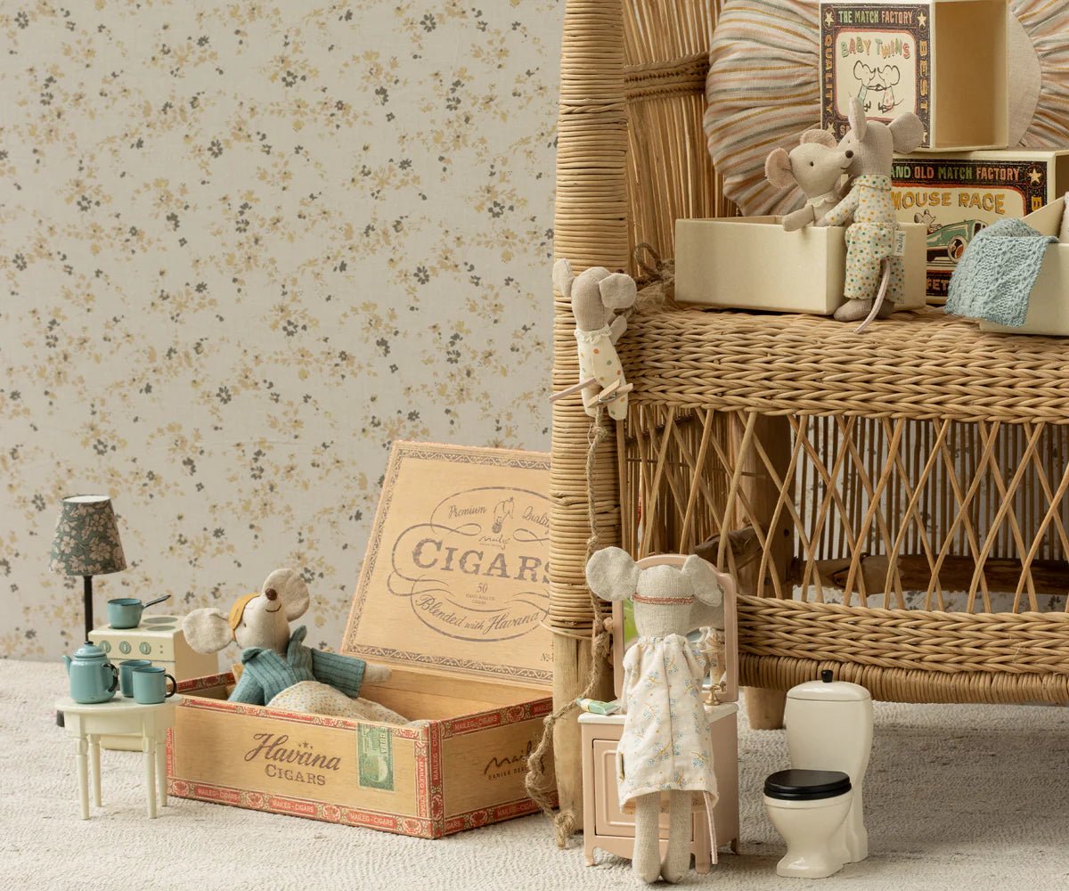 Little Brother, Mouse in Matchbox - Maileg Toy sold by Rosebud & Jo