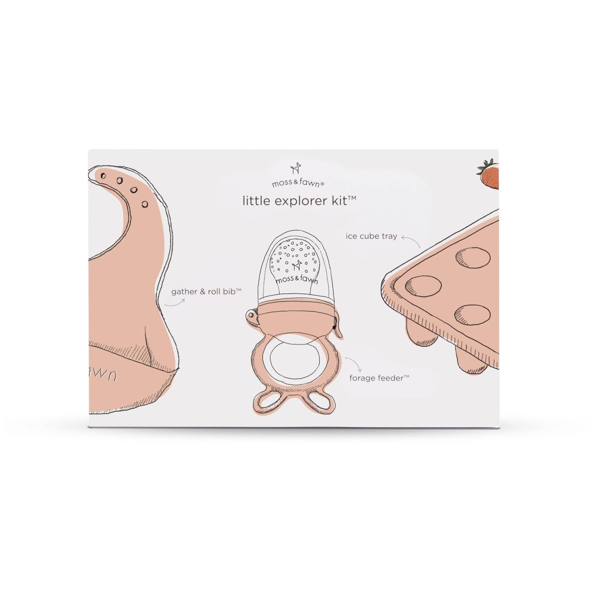 Little Explorer Kit - Moss and Fawn Teether sold by Rosebud & Jo