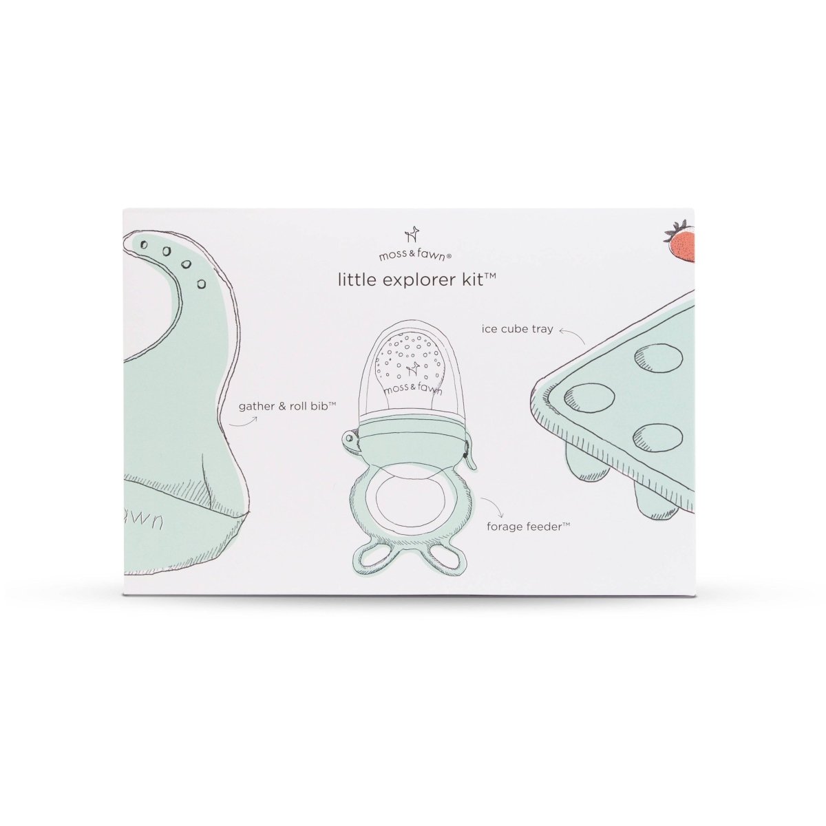 Little Explorer Kit - Moss and Fawn Teether sold by Rosebud & Jo