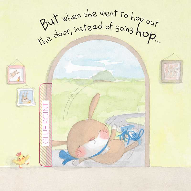 Little Rabbit Who Lost Her Hop by Jedda Robaard - Simon & Schuster Book sold by Rosebud & Jo