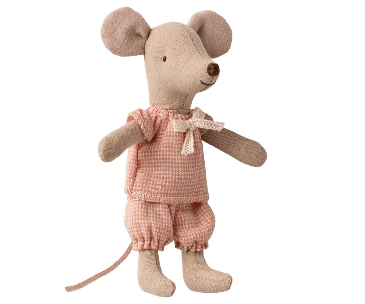 Little sister mouse in matchbox - Maileg Toys sold by Rosebud & Jo