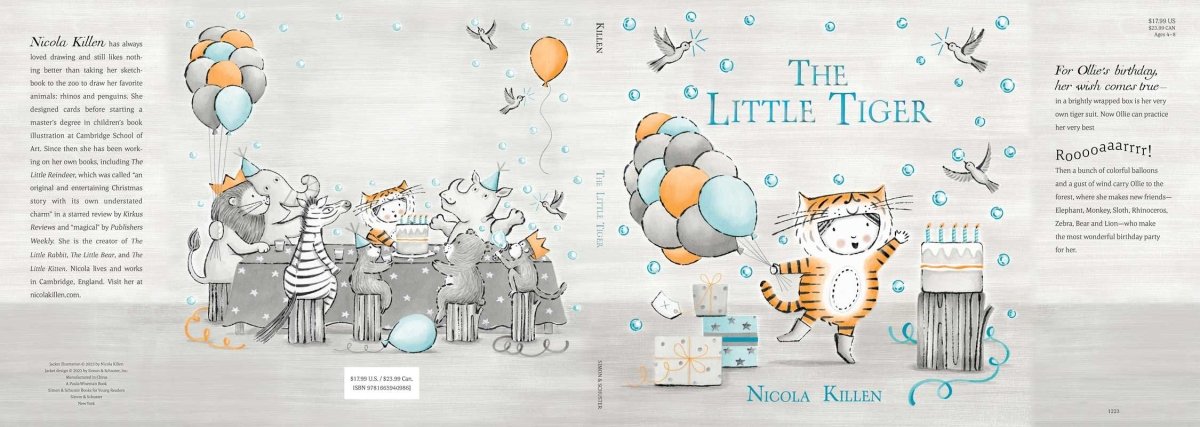 Little Tiger by Nicola Killen - Simon & Schuster Book sold by Rosebud & Jo