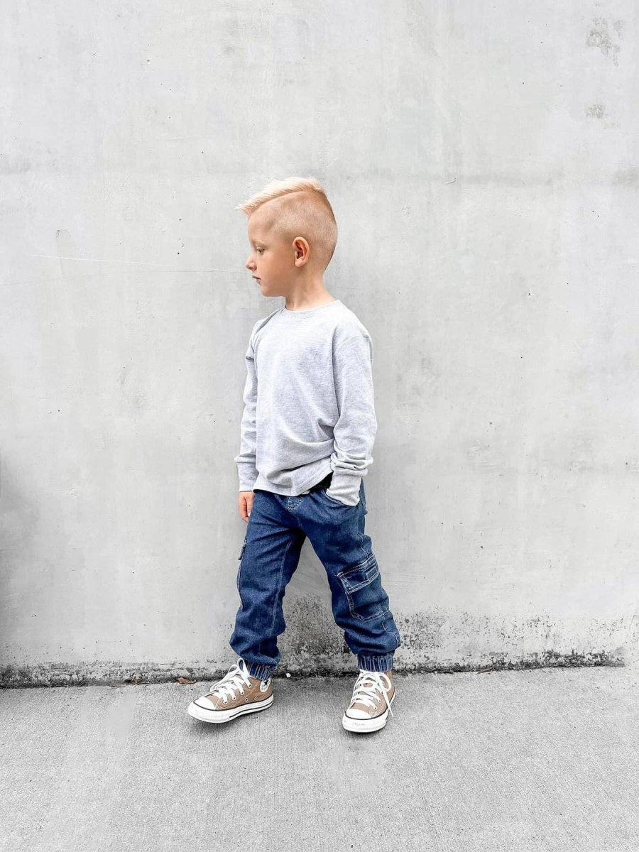 Long Sleeve Elevated Tee 3 - Pack - Little Bipsy Baby & Toddler Clothing sold by Rosebud & Jo
