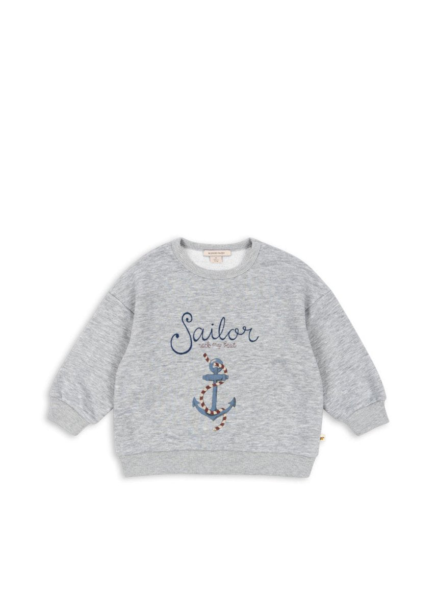Lou Sailor Sweatshirt - Konges Sløjd A/S Baby & Toddler Clothing sold by Rosebud & Jo
