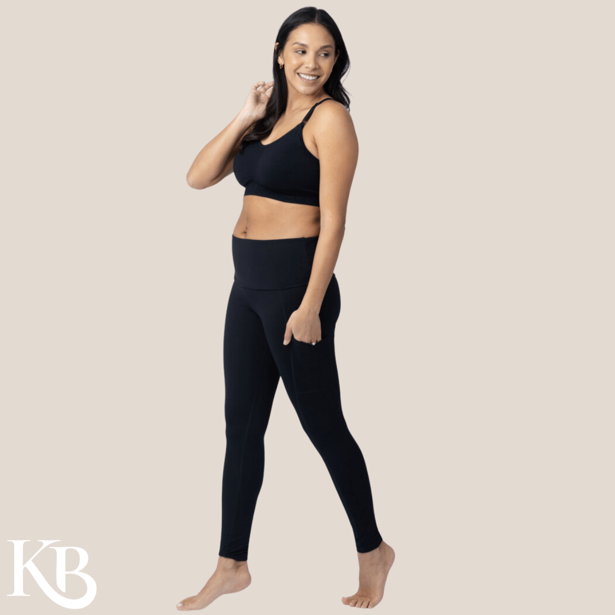 Louisa Maternity & Postpartum Support Leggings - Kindred Bravely Maternity Clothes sold by Rosebud & Jo