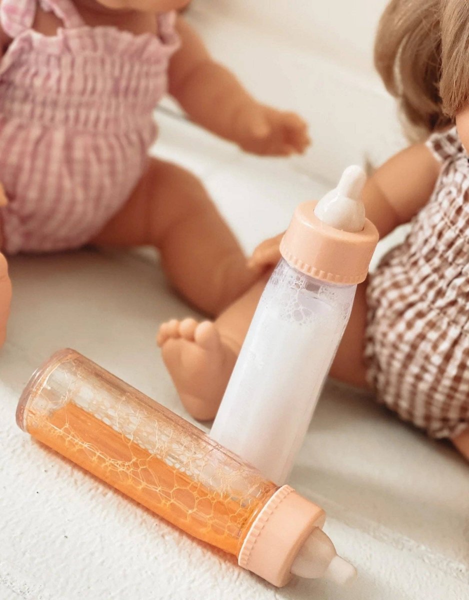 Magic Milk and Juice Bottle Set - Tiny Harlow - North America Toys sold by Rosebud & Jo