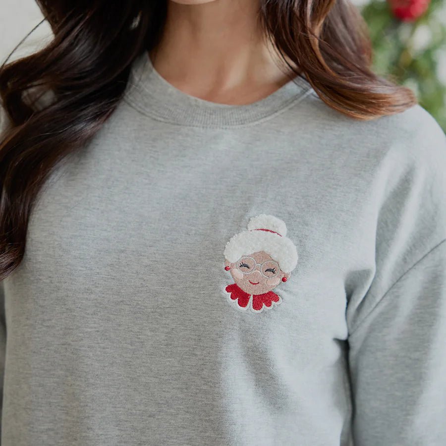 Mama Claus Women's Sweatshirt - Petite Lem Women's Clothing sold by Rosebud & Jo