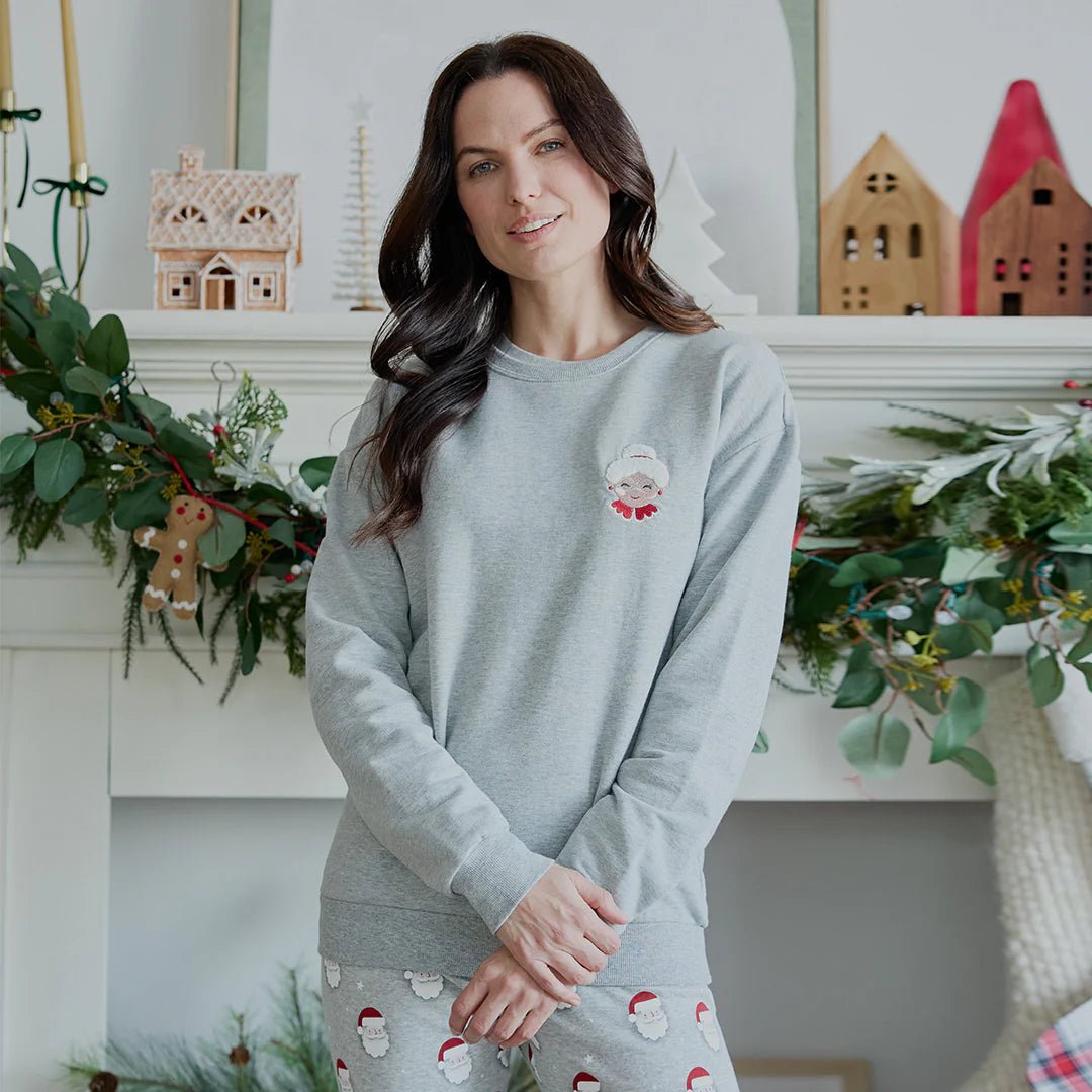 Mama Claus Women's Sweatshirt - Petite Lem Women's Clothing sold by Rosebud & Jo