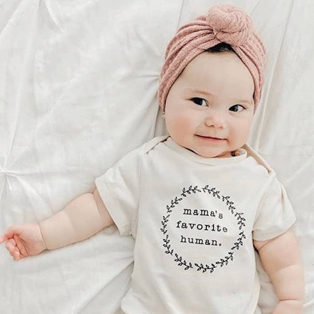 Mamas Favorite Human Organic Cotton Bodysuit - Tenth & Pine Baby & Toddler Clothing sold by Rosebud & Jo