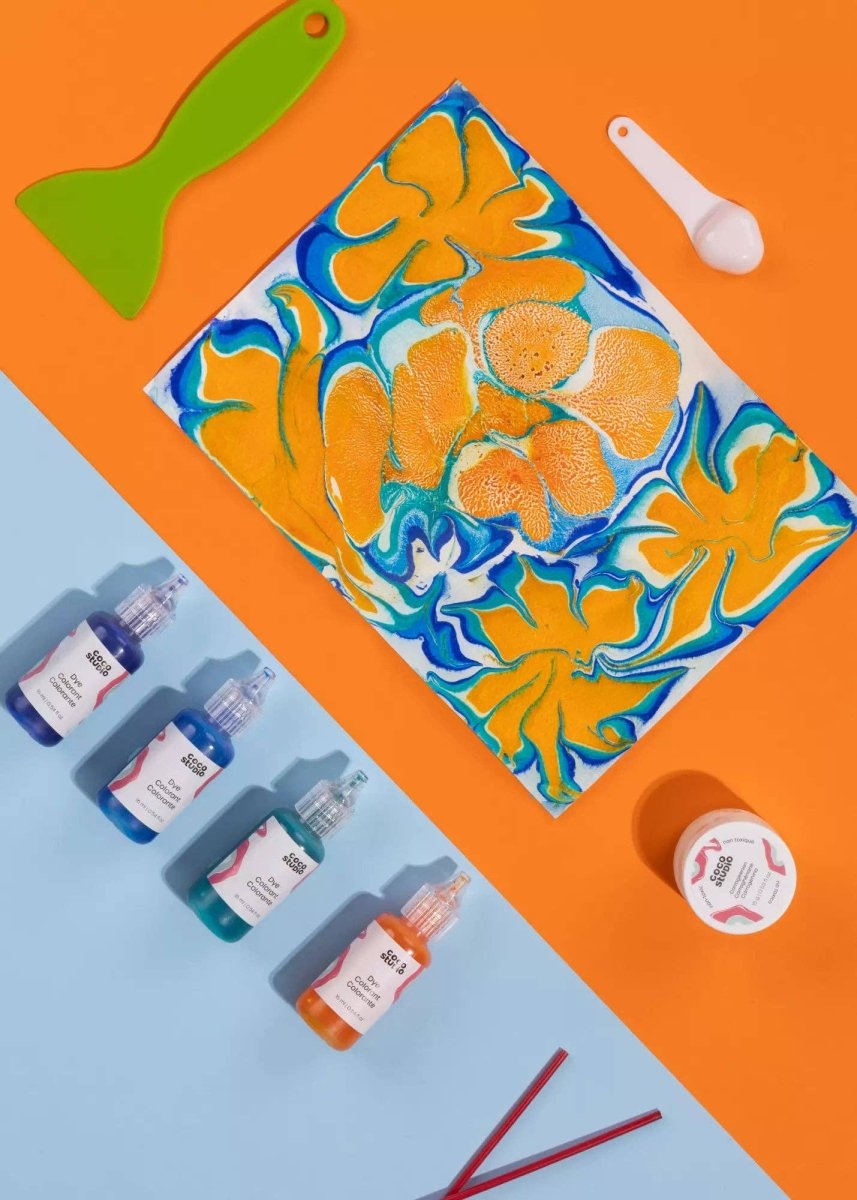 Marbling Art Painting Set - Coco Village Arts & Crafts sold by Rosebud & Jo