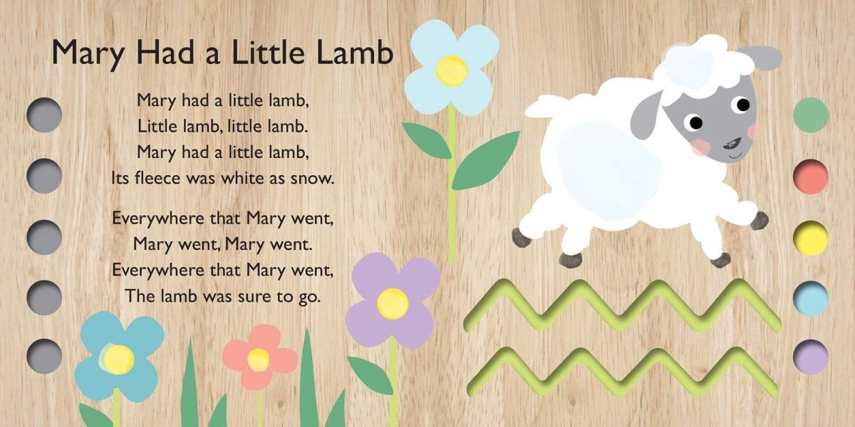 Mary Had a Little Lamb Touch - and - Trace - Simon & Schuster Book sold by Rosebud & Jo
