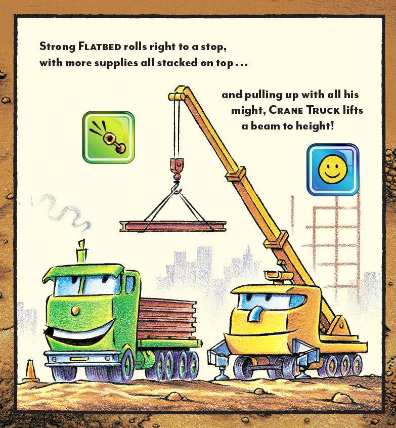 Mighty, Mighty Construction Site Sound Book - Chronicle Books Books sold by Rosebud & Jo