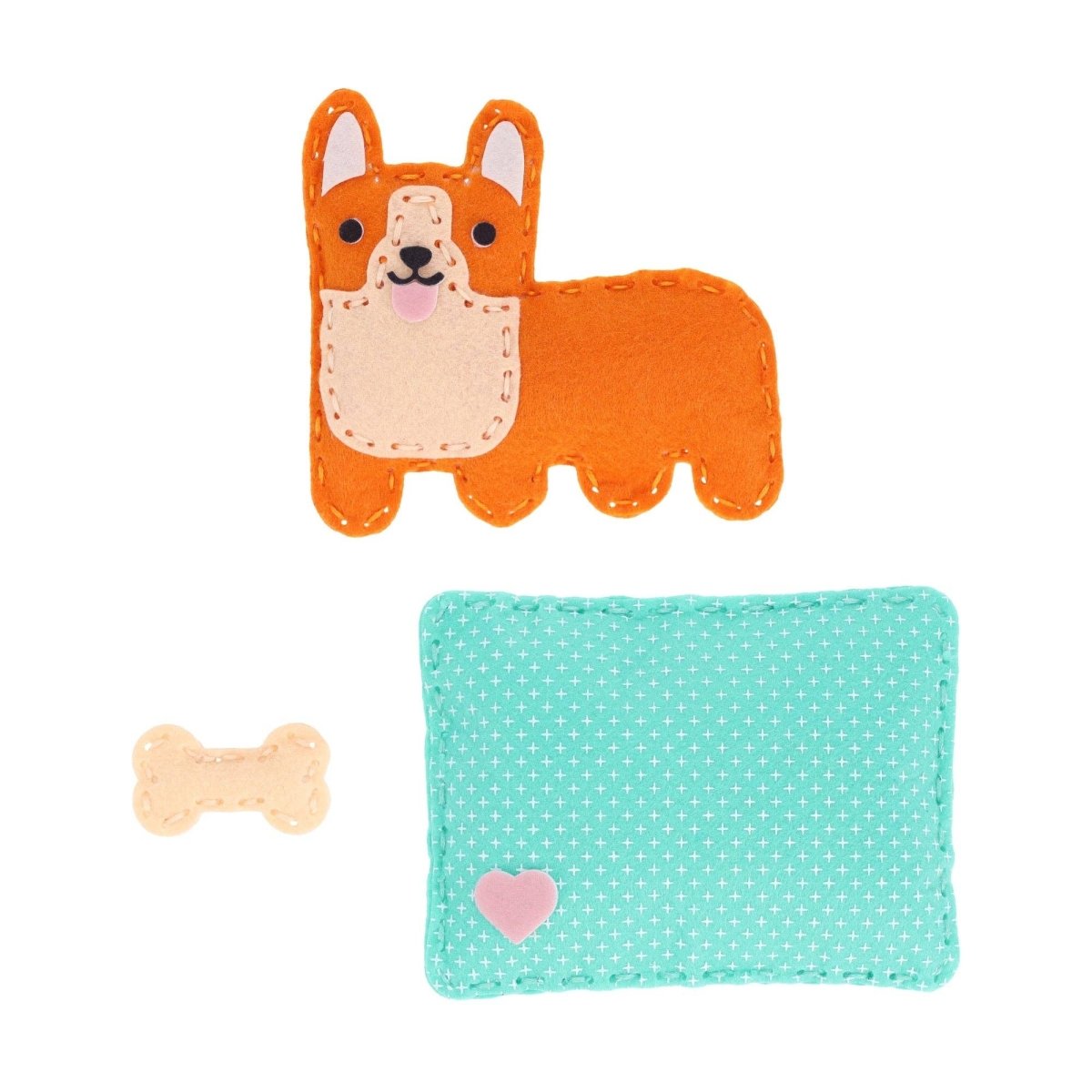 Mini Craft Kit: Pocket Pet Corgi - Chronicle Books Art sold by Rosebud & Jo