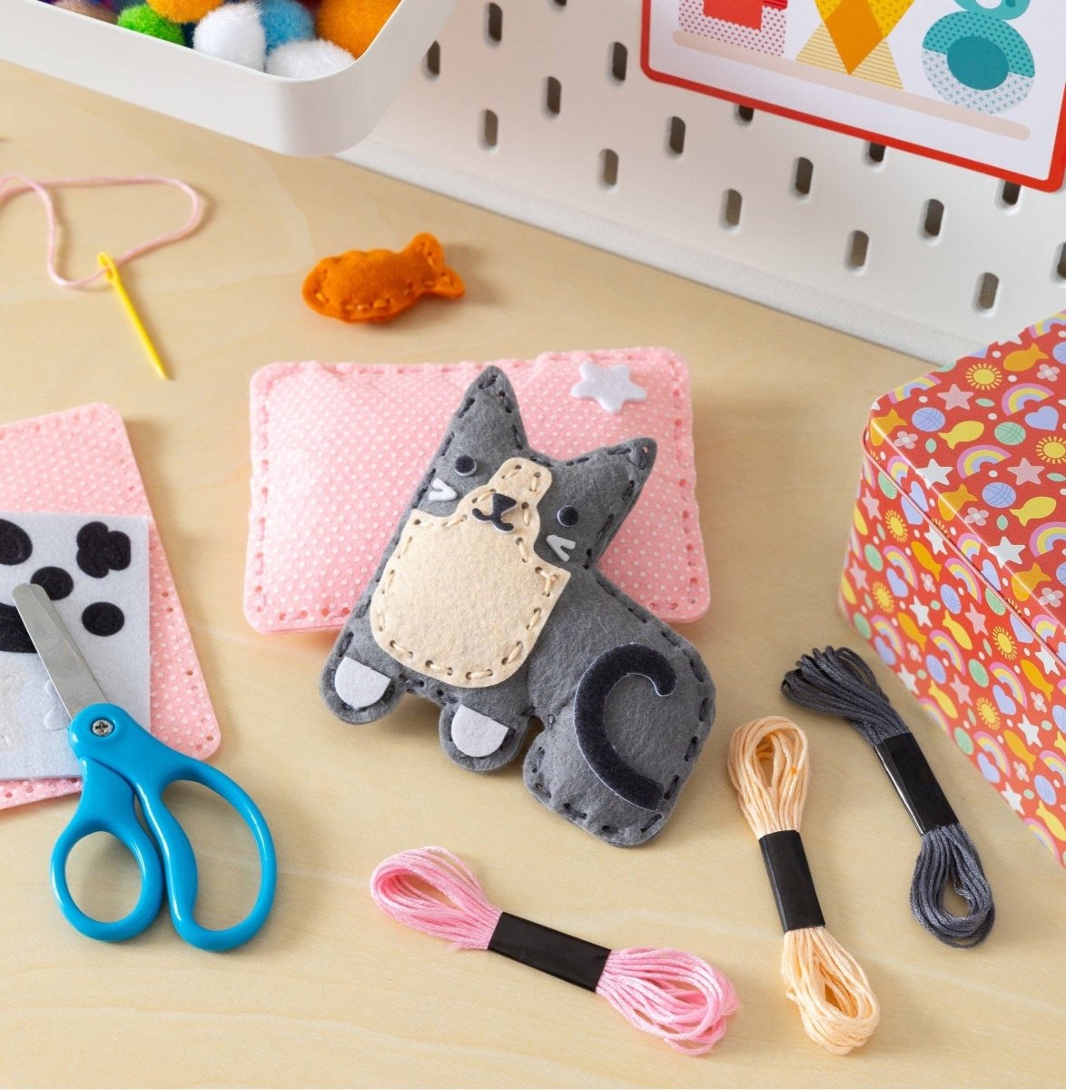 Mini Craft Kit: Pocket Pet Kitten - Chronicle Books Art sold by Rosebud & Jo
