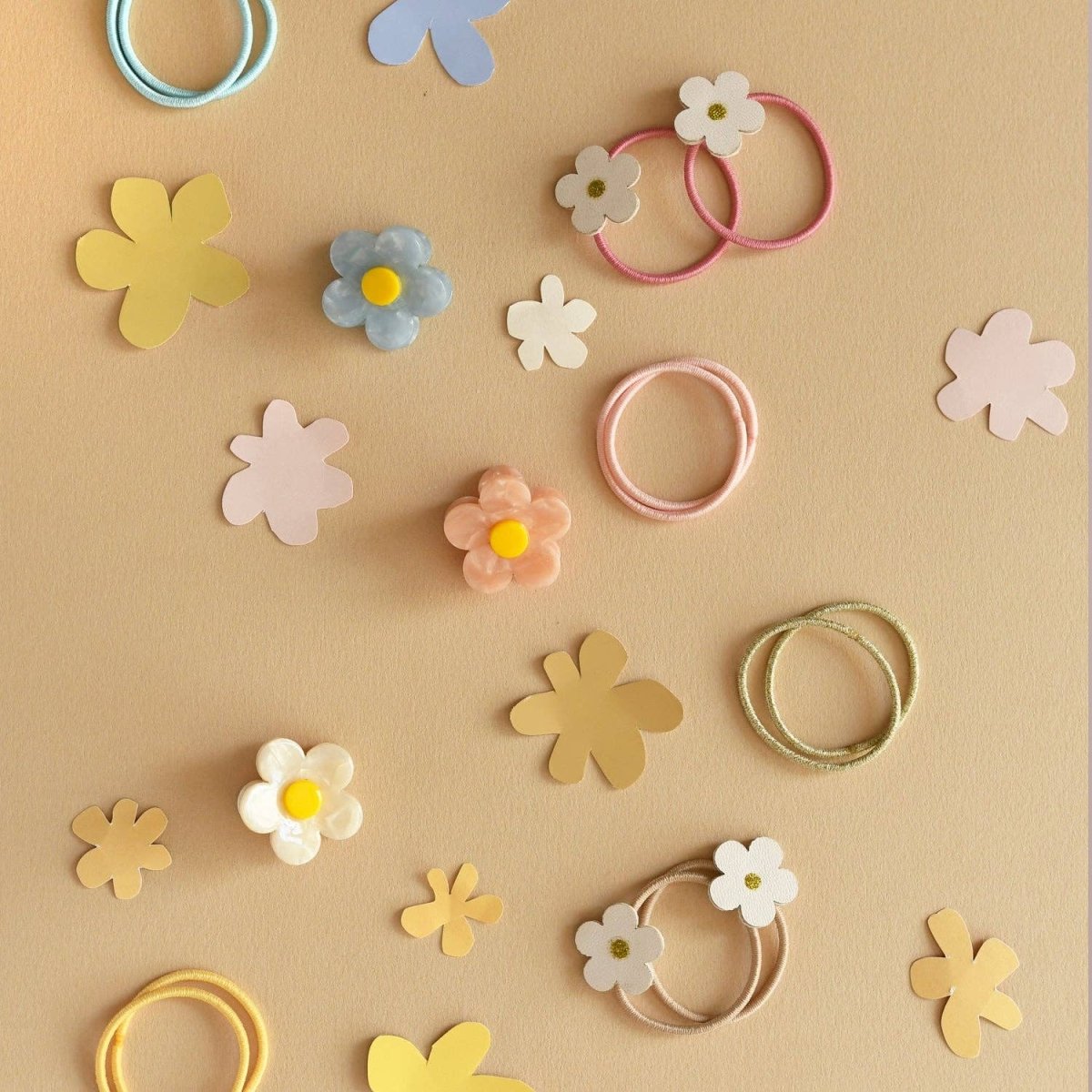 Mini Daisy Claw Clips - 3 Pack - Rockahula Kids US Hair Accessory sold by Rosebud & Jo