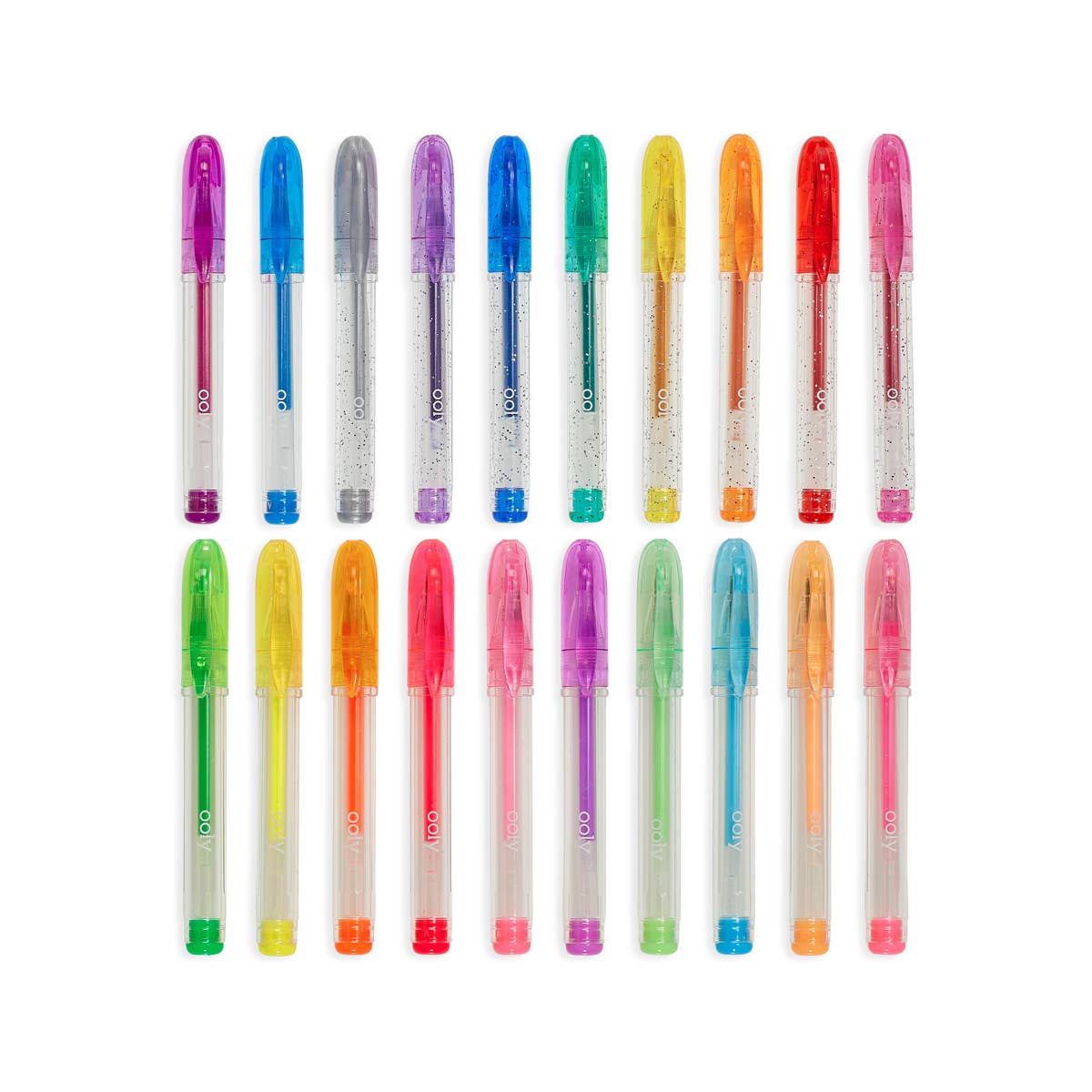 Mini Doodlers Fruity Scented Gel Pens - Set of 20 - OOLY Art sold by Rosebud & Jo