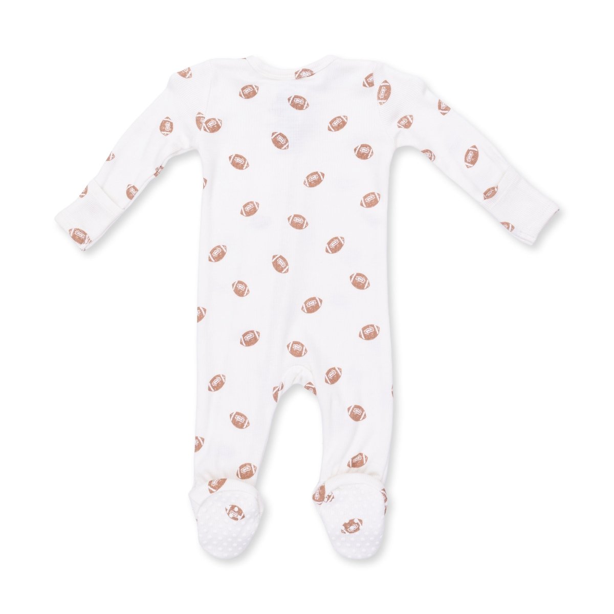 Mini Footballs - 2 Way Zipper Footie - Angel Dear Footies sold by Rosebud & Jo