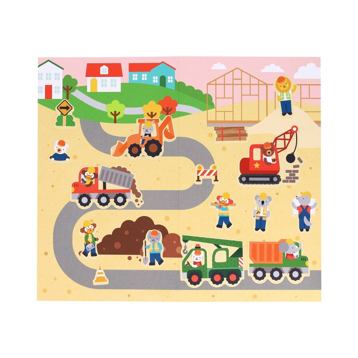 Mini Sticker Set: Little Builders - Chronicle Books Stickers sold by Rosebud & Jo
