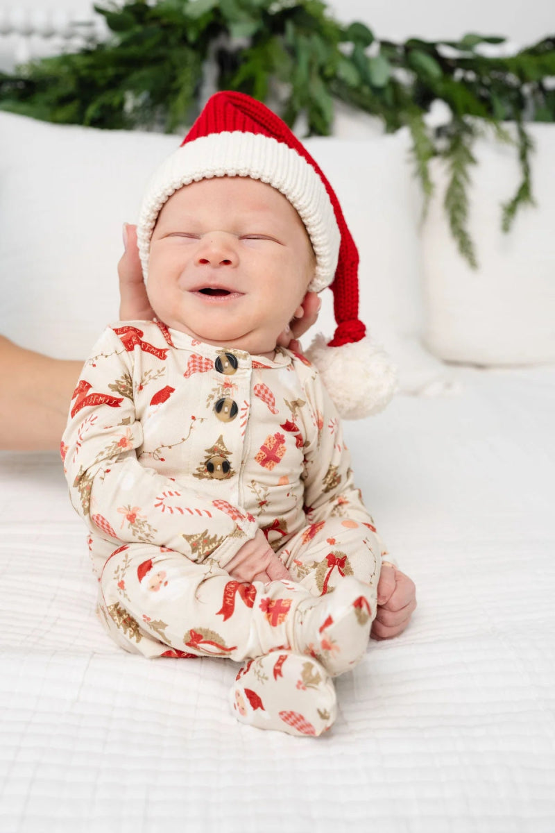 Mistletoe Christmas Top and Bottoms - Lou Lou & Company Baby & Toddler Clothing sold by Rosebud & Jo