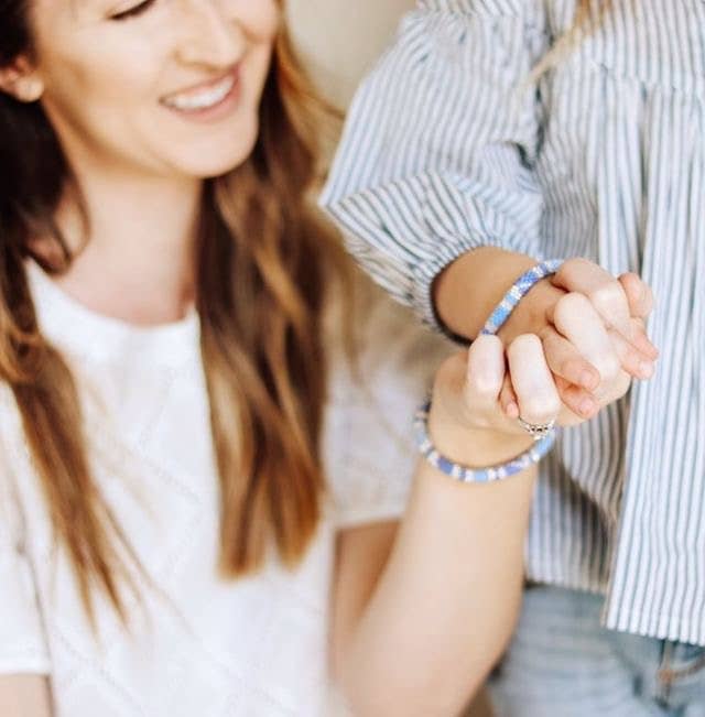 Mommy & Me Bracelets: Bubbly - Aid Through Trade Jewelry sold by Rosebud & Jo