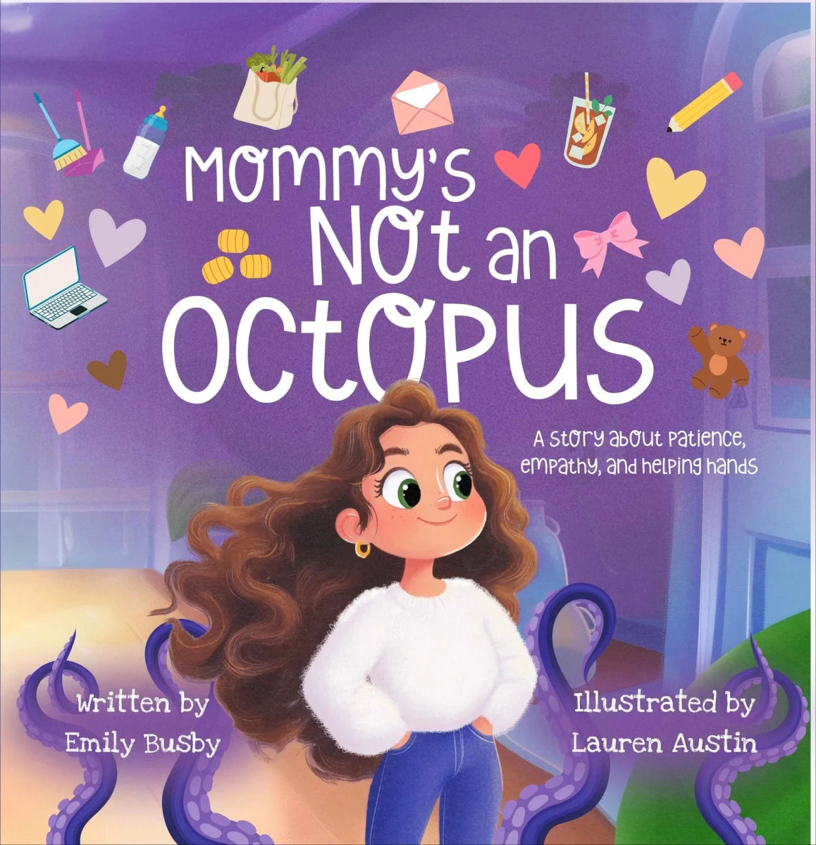 Mommy's Not An Octopus - EJL Designs Books sold by Rosebud & Jo