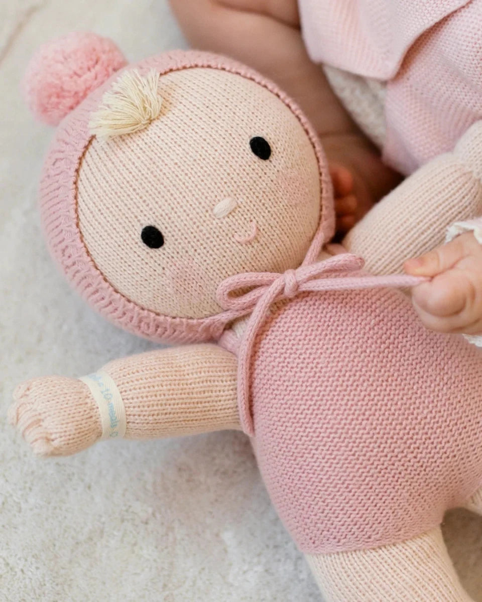 My First Baby - Rose - Cuddle + Kind Toys sold by Rosebud & Jo