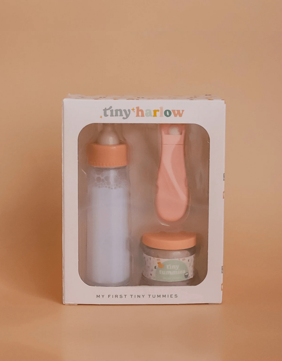 My First Tiny Tummies Milk & Cereal Set - Tiny Harlow - North America Toys sold by Rosebud & Jo