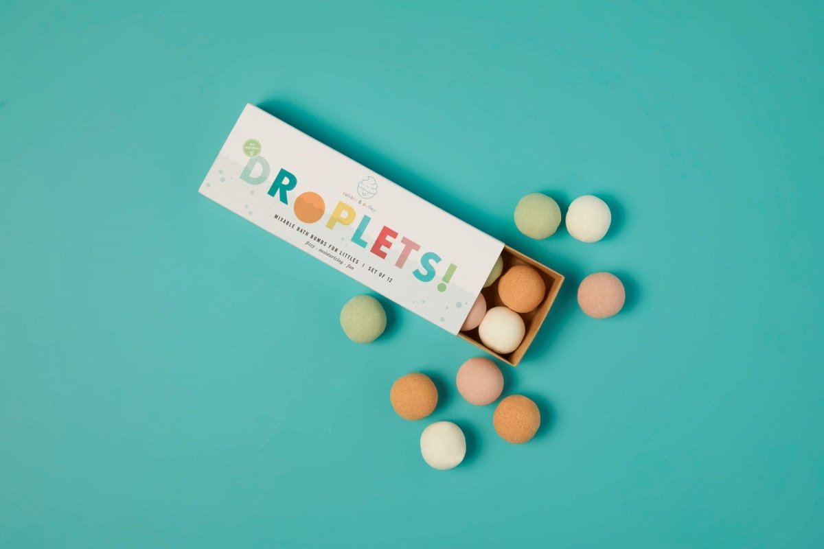 Natural Bath Bombs - Dabble & Dollop sold by Rosebud & Jo