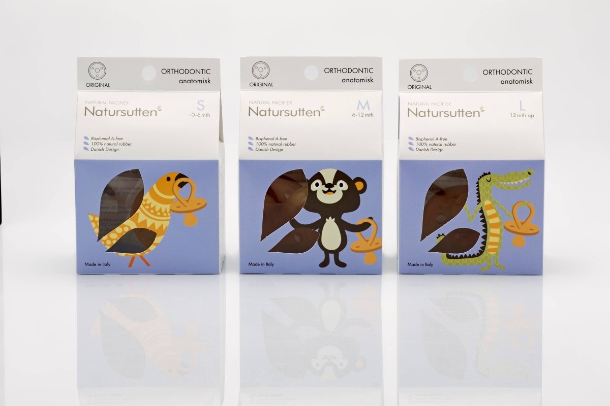 Natursutten® Original Ortho Pacifier - Natursutten Pacifier sold by Rosebud & Jo