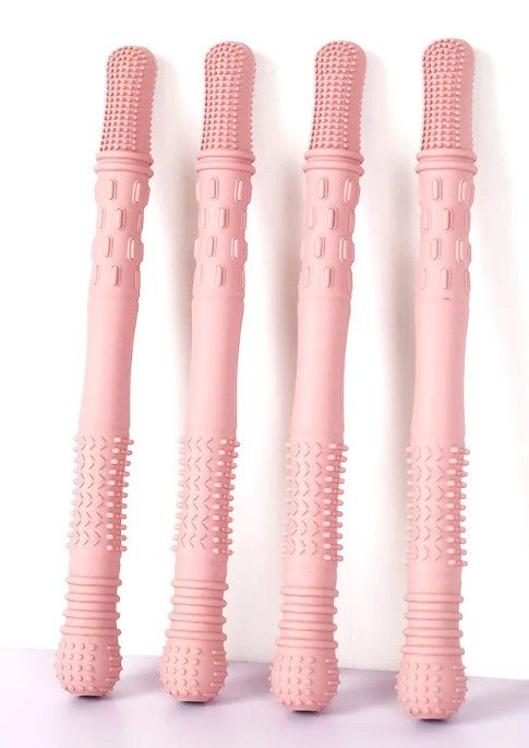 Neuvo Teething Tubes Set - Three Hearts Teether sold by Rosebud & Jo