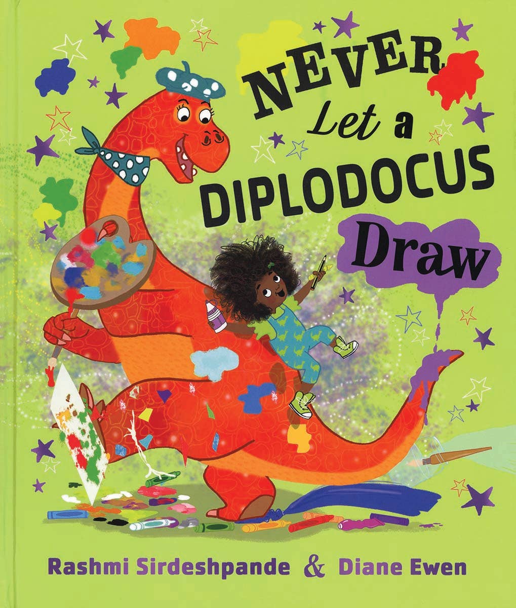 Never Let a Diplodocus Draw - EDC Publishing Book sold by Rosebud & Jo
