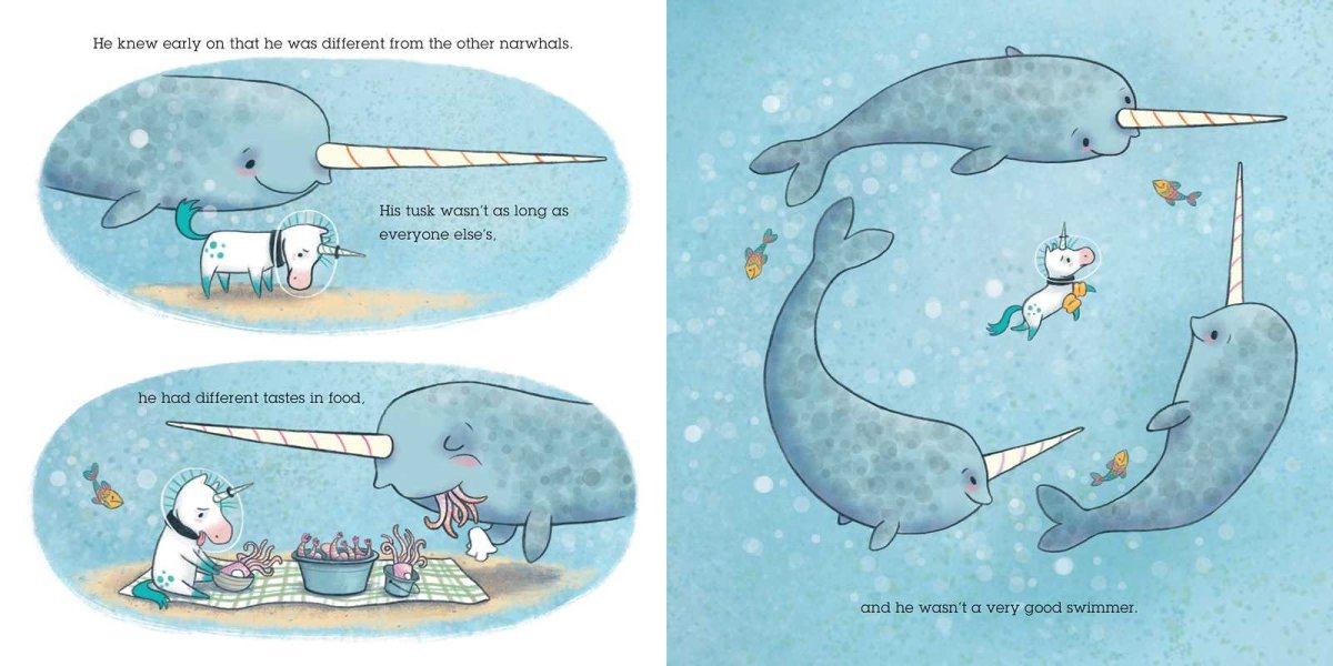 Not Quite Narwhal by Jessie Sima - Simon & Schuster Book sold by Rosebud & Jo