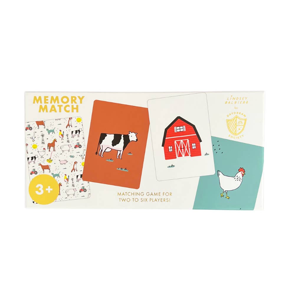 On the Farm Memory Match Game - Jollity & Co. + Daydream Society Toys sold by Rosebud & Jo