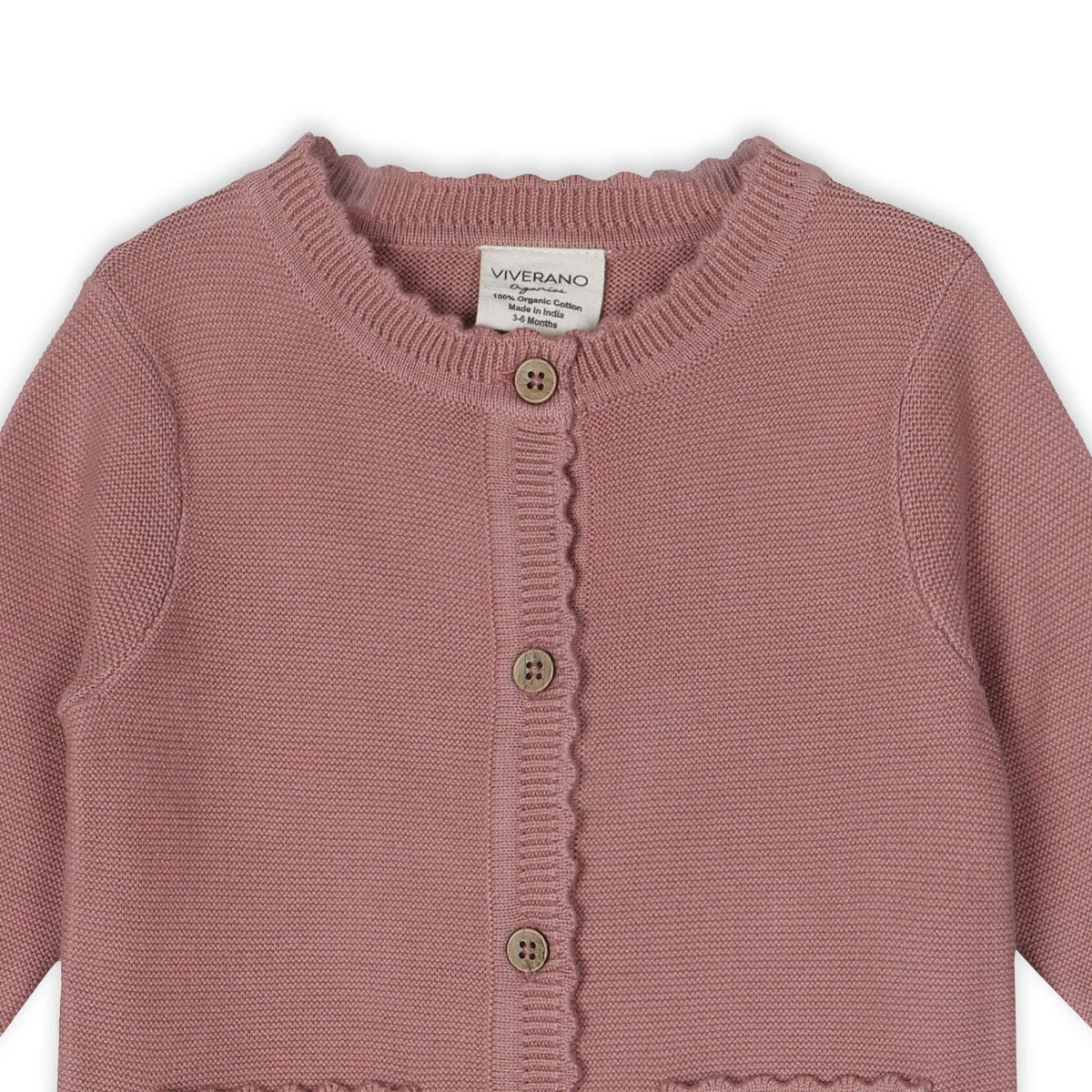 Organic Chunky Knit Baby Jumpsuit - Viverano Organics Baby & Toddler Clothing sold by Rosebud & Jo
