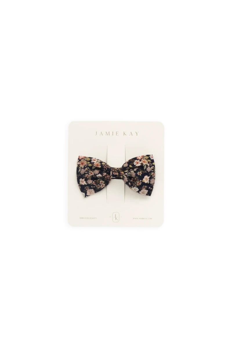 Organic Cotton Desiree Bow - Luca Floral - Jamie Kay Hair Accessories sold by Rosebud & Jo