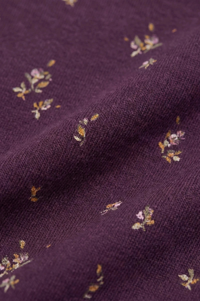 Organic Cotton Everyday Legging - Dina Fig - Jamie Kay Bottoms sold by Rosebud & Jo