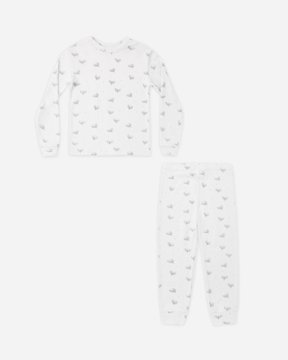 Organic Long Sleeve Pajama Set Hanukkah - Rylee + Cru Pajamas sold by Rosebud & Jo