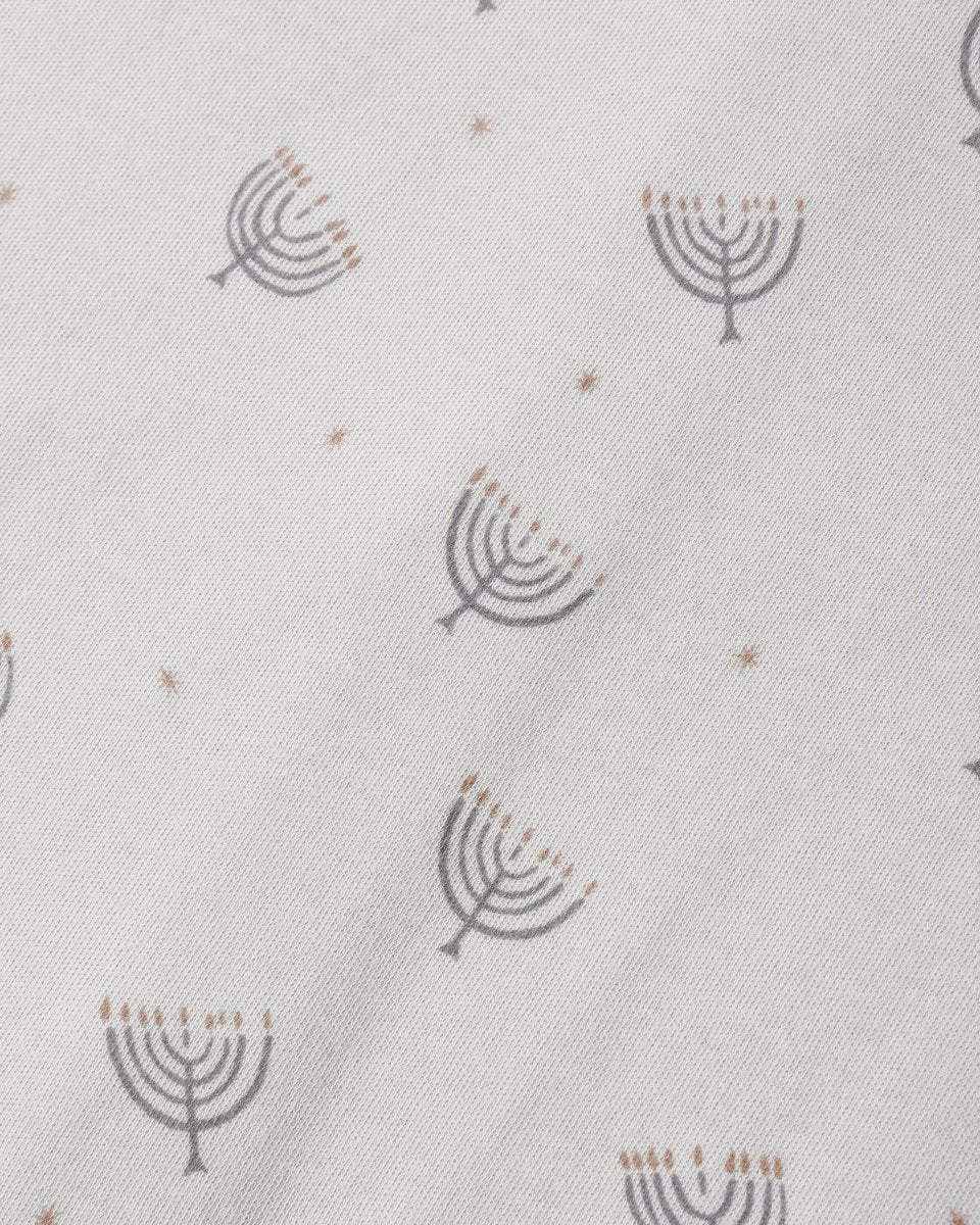 Organic Long Sleeve Pajama Set Hanukkah - Rylee + Cru Pajamas sold by Rosebud & Jo
