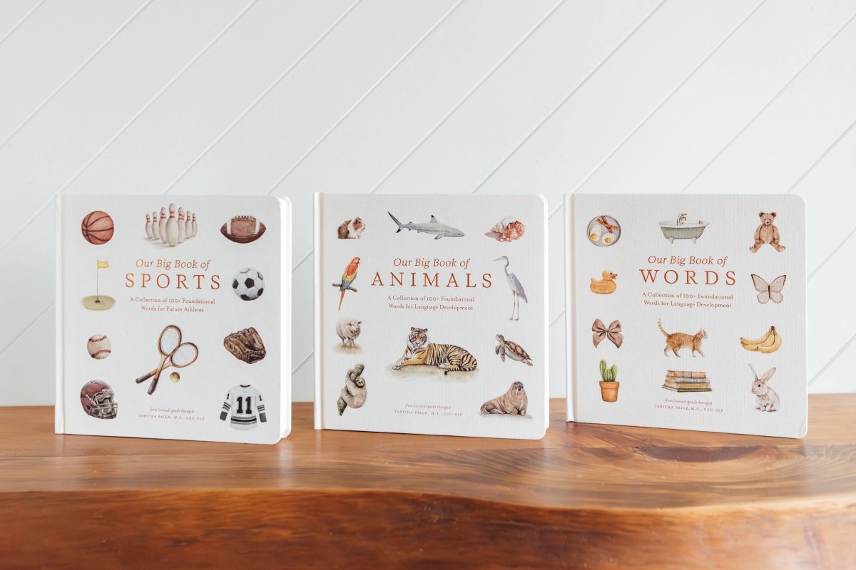 Our Big Book of Animals (Board Book) - Paige Tate & Co. Books sold by Rosebud & Jo