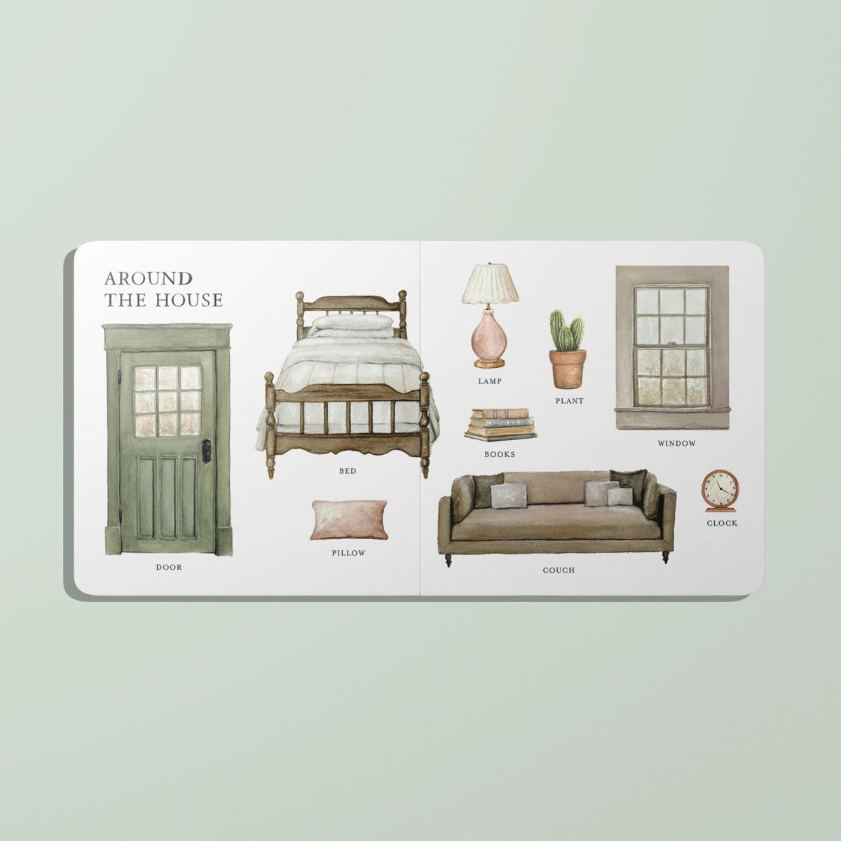 Our Big Book of First Words - Paige Tate & Co. Book sold by Rosebud & Jo