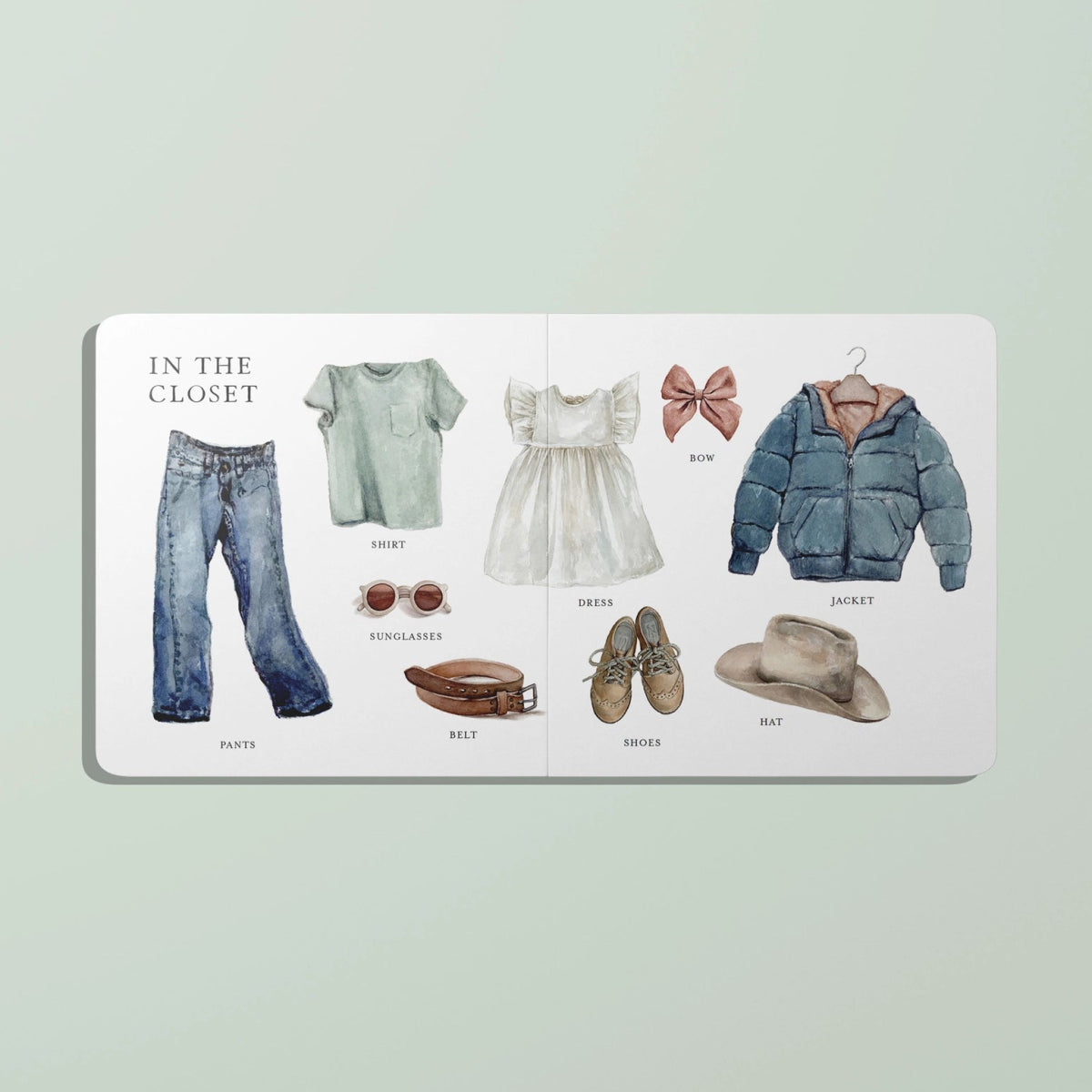 Our Big Book of First Words - Paige Tate & Co. Book sold by Rosebud & Jo