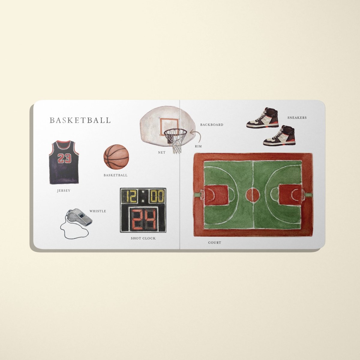 Our Big Book of Sports - Paige Tate & Co. Book sold by Rosebud & Jo
