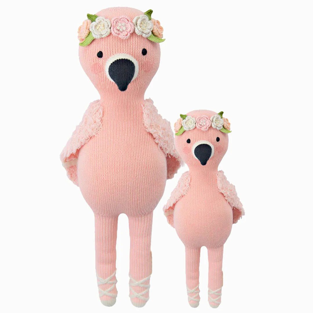 Penelope the Flamingo - Cuddle + Kind Toys sold by Rosebud & Jo