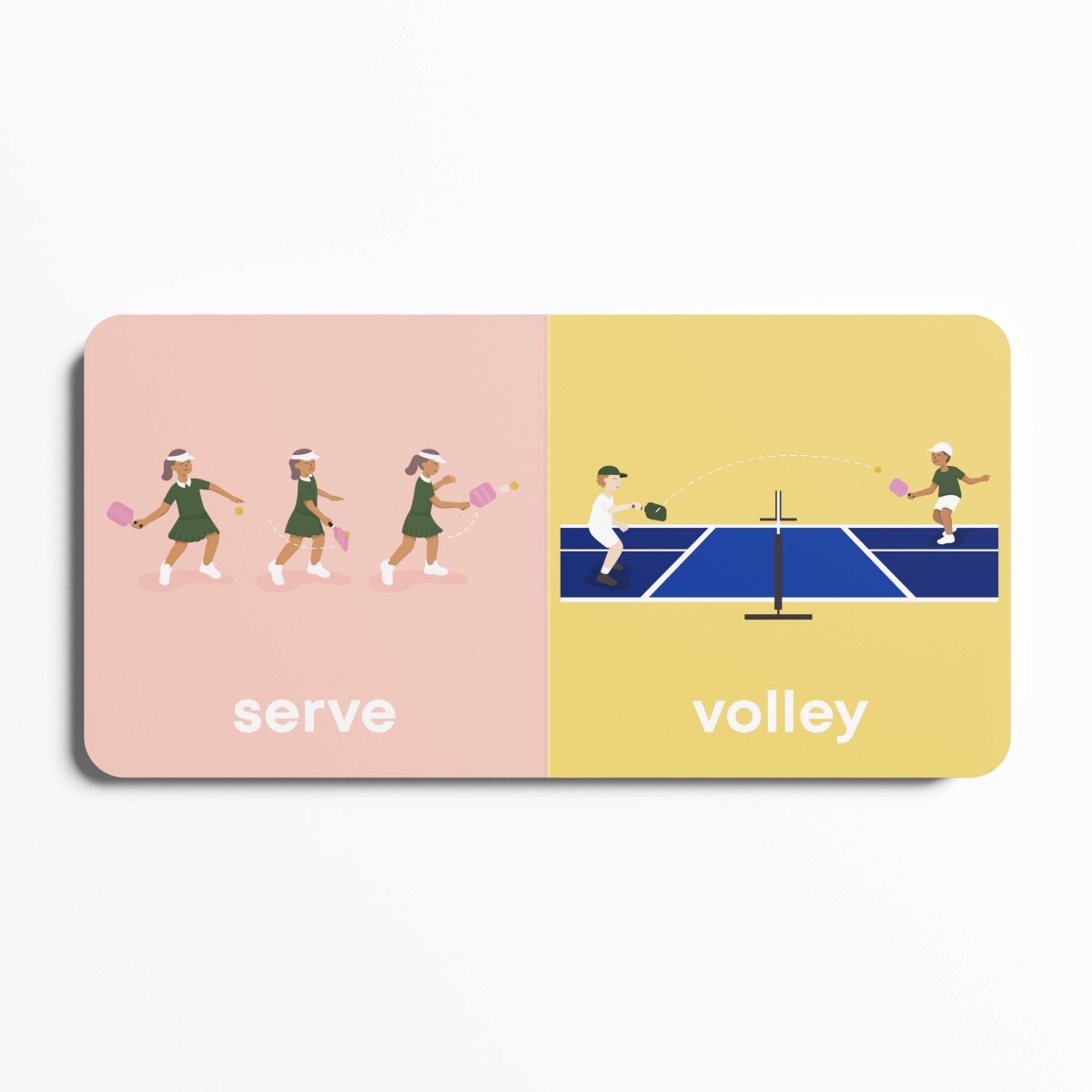 Pickleball Baby Board Book - Start your little one's love of pickleball early - Left Hand Book House Books sold by Rosebud & Jo