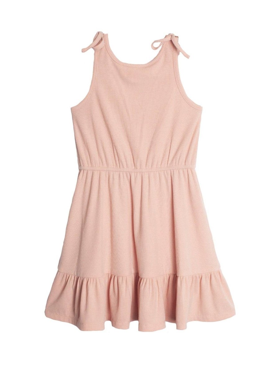 Pink Petals Natural Waist Dress - mabel + honey Baby & Toddler Clothing sold by Rosebud & Jo