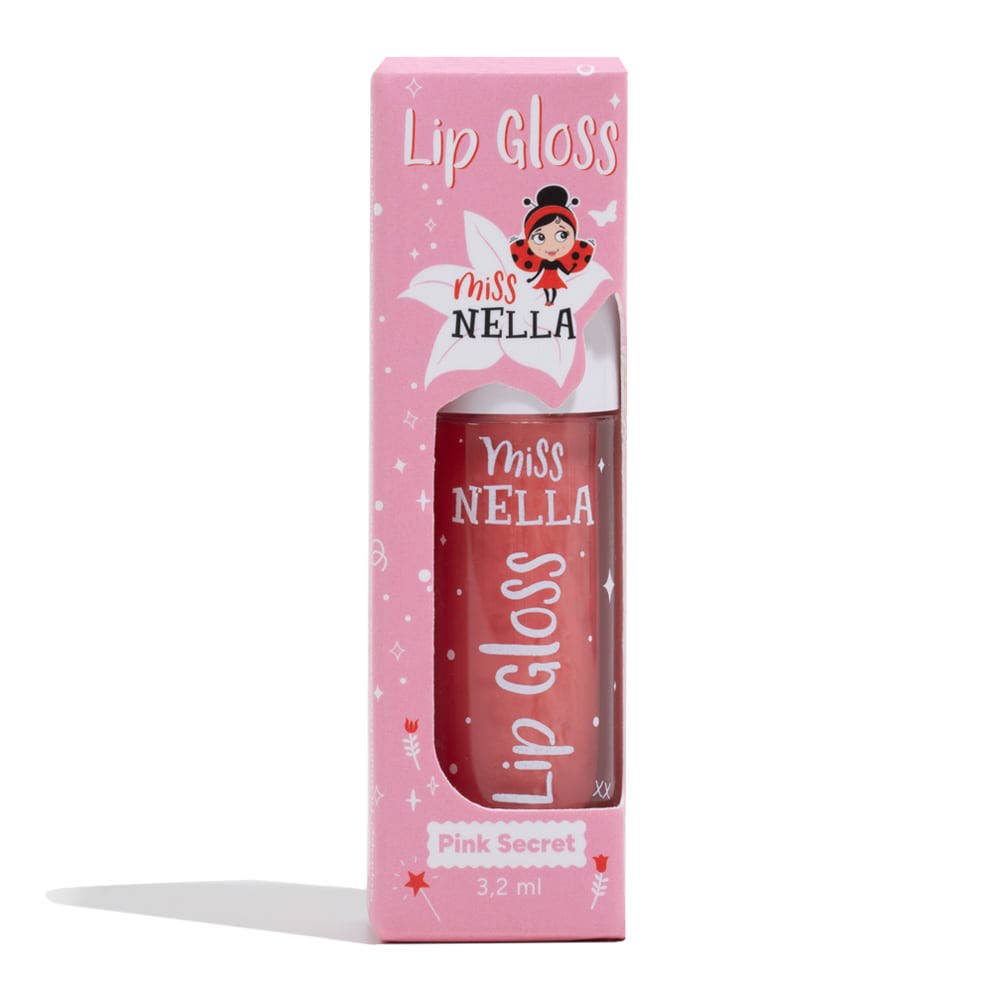 Pink Secret Lip Gloss - Miss Nella US Skincare sold by Rosebud & Jo