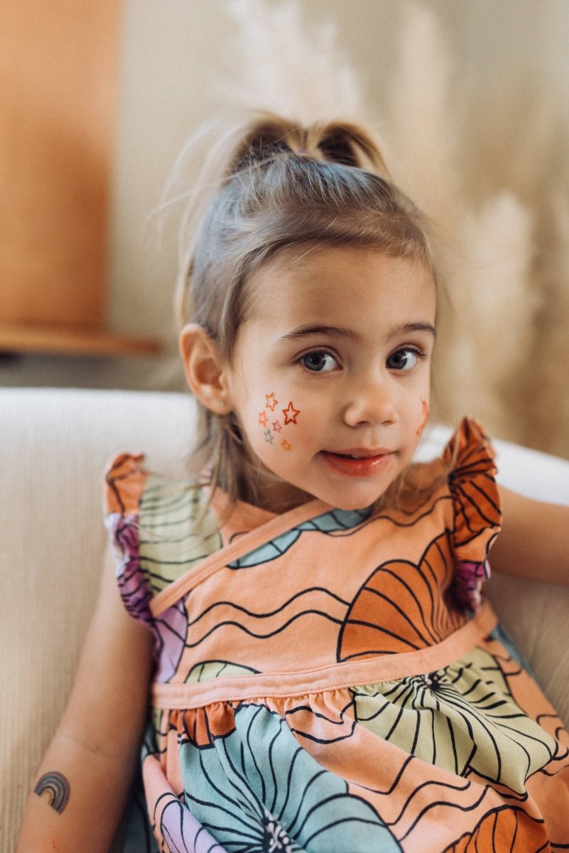 Pink Unicorn Temporary Tattoos for Kids - Saint & Company Toys sold by Rosebud & Jo