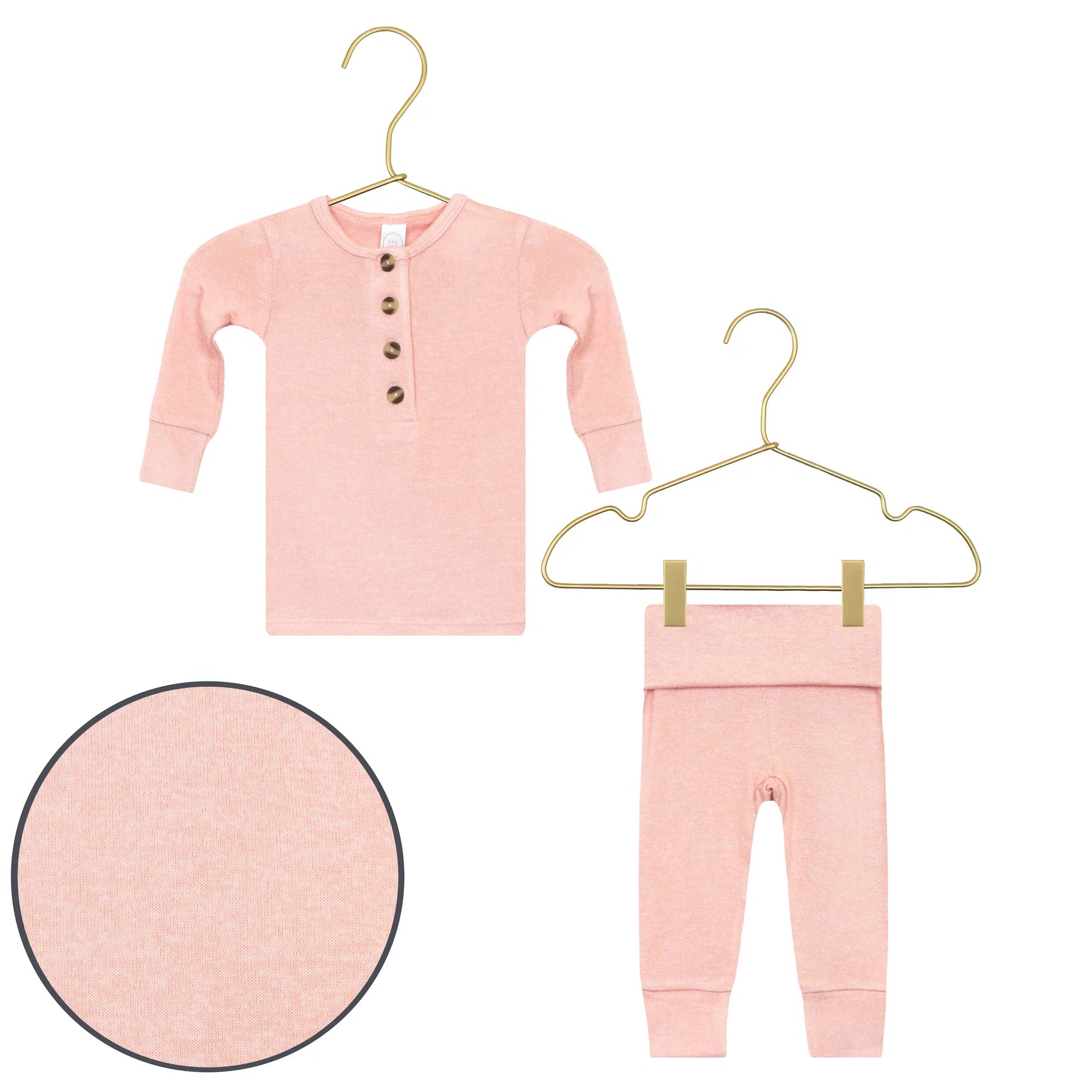 Piper Plush Knit Top & Bottom Set